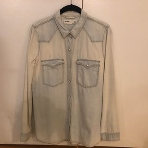 TRF Zara Denim Button Down